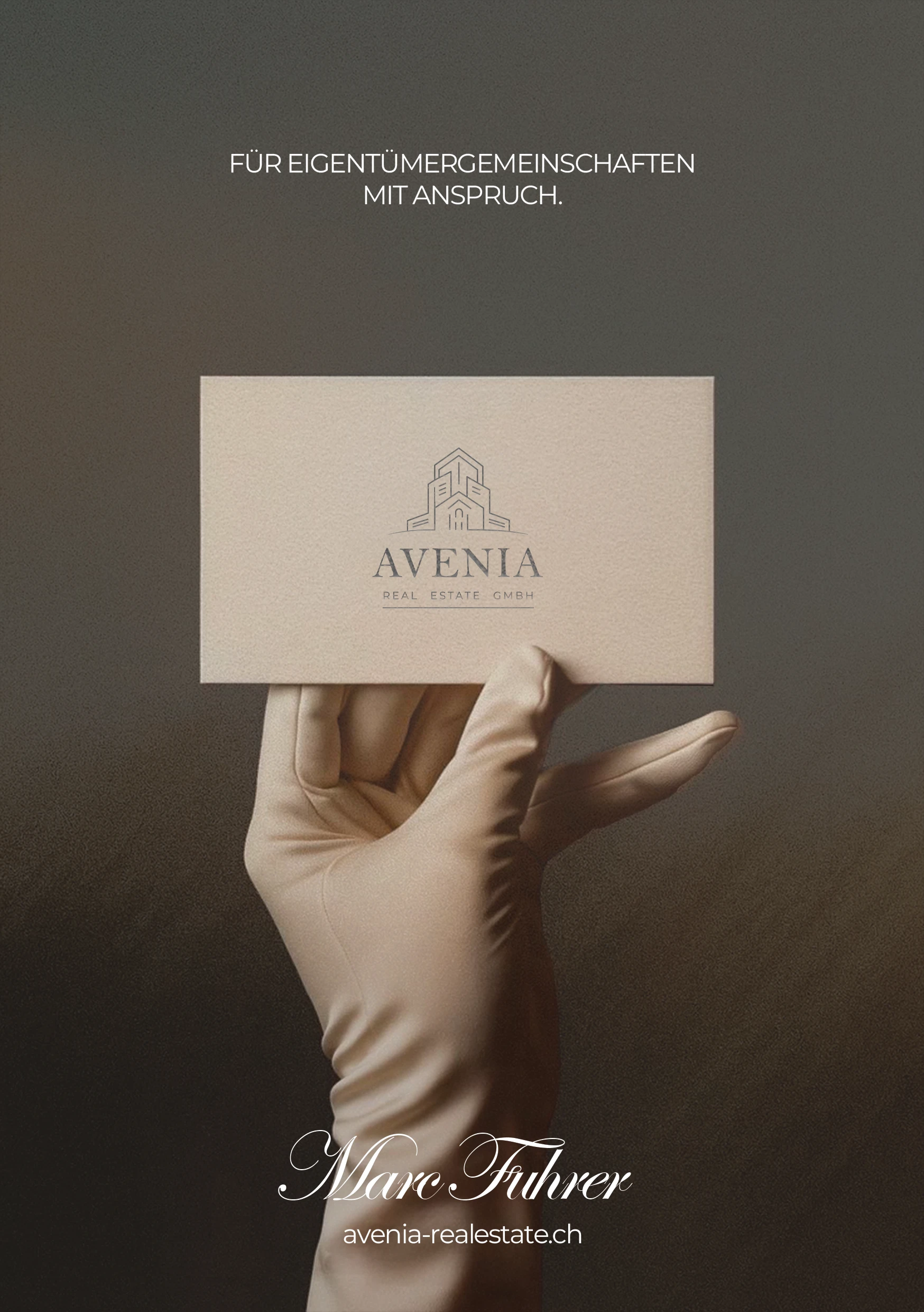 Avenia Real Estate brand application 1